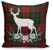 Tekstylna poszewka na poduszkę ze świątecznym motywem 43x43 cm – Mila Home