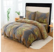 PrzytulneMieszkanie.pl PrzytulneMieszkanie.pl Pościel z mikropluszu TESICA szara Rozmiar pościeli: 70 x 80 cm | 140 x 200 cm