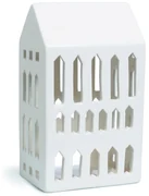 Biały ceramiczny świecznik Kähler Design Urbania Lighthouse Church