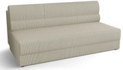 Beżowa rozgadana sofa sztruksowa P7-F80