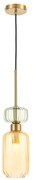 Lampa wisząca MOLLY AMBER 1xE14