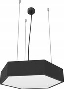 Żyrandol LED na lince LED/20W/230V czarny