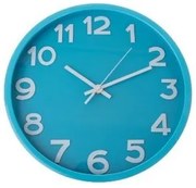 Zegar ścienny City blue, śr. 30,5 cm, plastik