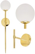 LAMPA KINKIET NOWOCZESNY 90cm APP582-1W Złota