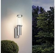Eglo 94128 - LED lampa  zewnętrzna z czujnikiem ruchu TRONO STICK 1xGU10/3W + 1xLED/3,7W