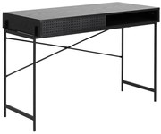 Czarne loftowe biurko R7-C73