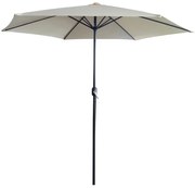 Parasol ogrodowy 3 m ecru / antracyt  PATIO