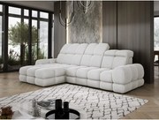 Narożnik TOLLO MINI S Lewostronny Elektryczna regulacja Solar 03 kolor Popielaty WERSAL