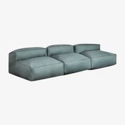 Modułowa Sofa Ogrodowa Dojans, 3-częściowa Éter Zieleń - Sklum