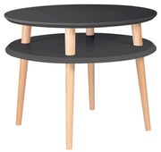 Stolik kawowy UFO MEDIUM 57x57 grafitowy RAGABA