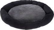 Petstuff Legowisko dla psa Octagon, 50 x 57 x 13 cm, czarne