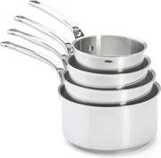 De Buyer 3410.04 - Zestaw 4 rondelków MILADY ze stali nierdzewnej