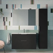 Badmöbel Set TIM 100 cm mit Waschbecken