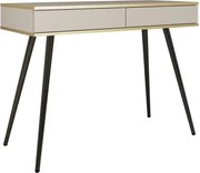 ORIANA Toaletka T 102 beżowa | nogi czarne