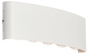 Zewnetrzna Lampa ścienna zewnętrzna biała z LED 10-punktowa IP54 - Silly Nowoczesny Oswietlenie zewnetrzne