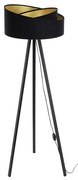 Lampa stojąca GALAXY 1xE27/60W/230V czarna/wenge