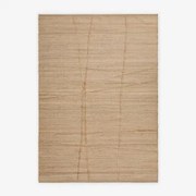 Prostokątny Dywanik Zewnętrzny Z Juty I Bawełny Emeline Kremowa Semoline & 230x160 Cm - Sklum