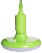 ŻARÓWKA UFO 15W LED ZIELONA + KABEL W OPLOCIE