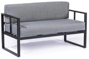 Szara 2-osobowa sofa ogrodowa Bonami Selection Bellisima