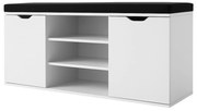 Szafka na buty z siedziskiem PORTA, 103 x 30 x 46 cm