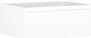Mexen Orio szafka łazienkowa podumywalkowa 60 cm, 1 szuflada, biała mat - 91A10-06023-1-BF01