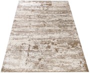 Kremowo-beżowy nowoczesny dywan W5-L87