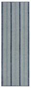 Zielononiebieski dywan odpowiedni na zewnątrz 80x230 cm Roma Stripe – Flair Rugs