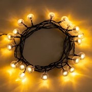 Guirnalda Led Z Ładowarką Solarną 2 M Orixa Ciepła Biel - Sklum