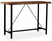 Wielokolorowy stolik z odzyskanego drewna C8-T83