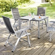 Krzesło ogrodowe Forma II srebrny KETTLER