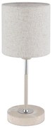 Globo 15968T - Lampa stołowa DELEON 1xE14/40W/230V