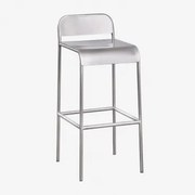 Wysoki Stołek Ze Stali Nierdzewnej Narnial ↑75 Cm - Sklum