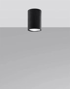 Plafon LAGOS 10 czarny SOLLUX  LIGHTING