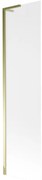 Mexen Next L parawan nawannowy 1-skrzydłowy 50 x 150 cm, szron, złoty - 895-050-000-03-30-50