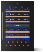 Klarstein Illuminosa 59.5cm 57 Butelek Winiarka Podblatowa Dwustrefowa Czarny