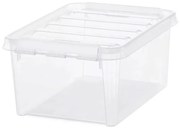SmartStore Pojemnik z białymi klipsami Classic, 8l, 8 l