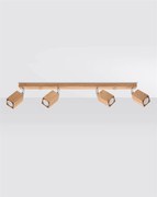 Listwa oświetleniowa KEKE 4 dąb SOLLUX  LIGHTING