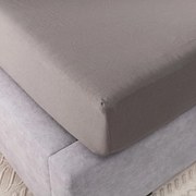 Prześcieradło jersey z gumką Jerry 220x200cm grey