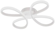 Biała lampa sufitowa LED 40x40 cm Fly – Trio