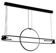 LED regulowany żyrandol na linkach LED/95W/230V 3000-6500K + DO