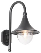 Zewnetrzna klasyczny Kinkiet / Lampa scienna zewnętrzny czarny IP44 - Daphne klasyczny/Antyczny Oswietlenie zewnetrzne