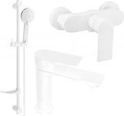 Mexen Royo DF05 zestaw prysznicowy, biały - 72204DF05-20