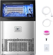 Maszyna do Lodu SucceBuy Komercyjna Maszyna do Lodu z Wyświetlaczem LED, 40,82 kg/Dzień dla Restauracji