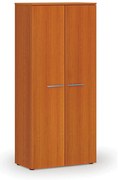 Szafa ubraniowa z wysuwem PRIMO WOOD, 800 x 420 x 1781 mm, wiśnia