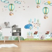 Naklejki na ścianę - Życie zwierzątek