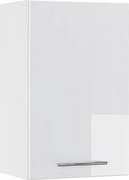 Szafka łazienkowa biały wysoki połysk 45x34.1x72 fame-line