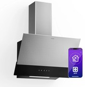 Klarstein Verosteel Smart Okap przyścienny skośny 60 cm