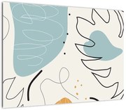 Obraz - ilustracja liścia (70x50 cm)