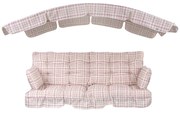 Poduszki na huśtawkę 170 cm z daszkiem Ravenna B006-05LB PATIO