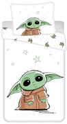 Bawełniana dziecięca pościel jednoosobowa 140x200 cm Star Wars Baby Yoda – Jerry Fabrics